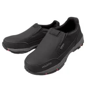 마운티아 4인치 안전화 끈없는 여름 발보호 작업화 선물 편안한 튼튼한