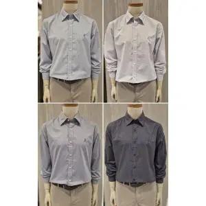 [올젠](신세계 사우스시티)2026 S/S신상품 남성 스트레치 카츠온 셔츠 ZG5W1302 4종택1