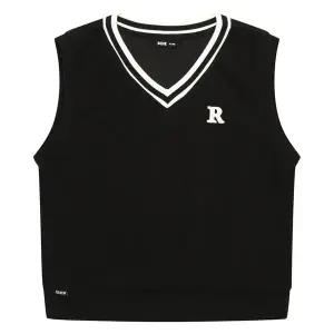 [보리보리/소이]남아 배색 브이넥 베스트 24S1103_BK