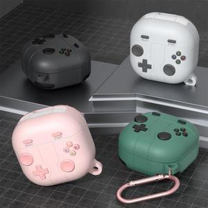 삼성 갤럭시 버즈 코어/FE/라이브/2/2 ro/2 귀엽고 재미있는 게임 플레이어 디자인 실리콘 보호 케이스 갤