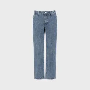 [앤드지](하남점)남성) 스트레이트핏 스트라이프조직 데님팬츠 BHNG5DDP1104 BL(블루)