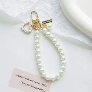 반짝이는 진주 하트 가방 꾸미기 용품 백