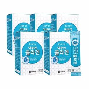 종근당건강 아쿠아 피쉬 저분자 콜라겐 30포 5박스