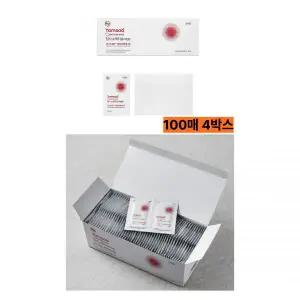 탐사 새니타이징 소독티슈 낱개 포장, 100매, 4팩