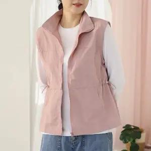 [웬디즈갤러리]오즈 바스락 허리 스트링 베스트 /여성 데일리 바...