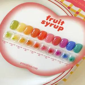 요거트젤 후르츠 시럽젤 10종세트 컬러젤 봄네일아트