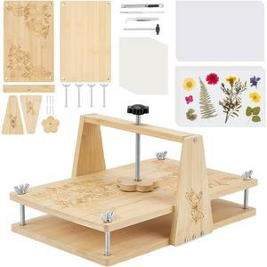 대형 꽃 압화 키트 11x7인치 DIY 식물 보존 리플라워 프레싱 미술 및 공예