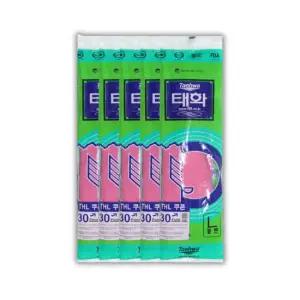 꽃밴 핑크 고무장갑 5개 주방 설거지 필수템