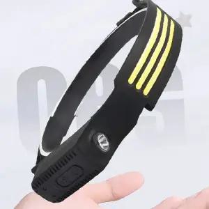 헤드 착용 조명 센서 감지 충전 배터리 야간 작업 등산 낚시 캠핑 아웃도어 활동