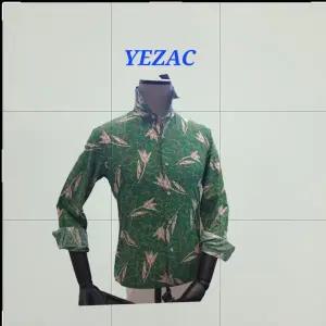 [예작]남성와이셔츠 면100% 프린트 수입원단 부드러운셔츠 슬림핏 긴소매 YJ3SUA553GR