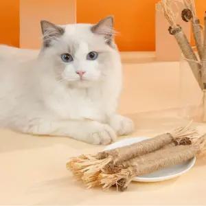 고양이 마따따비 나무 스틱 2P 우드 장난감 치석관리 반려묘치석관리
