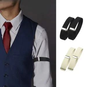 밴드 벨트 옷 집게 스트랩 셔츠 슬리브 암 소매 와이 옷정리 고정 가터 흘러내림방지