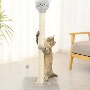 고양이 스크래치 수직 기둥 발톱 고양이 스크래쳐 갈이 가구 관리 타워 캣폴 용품 놀이 기구