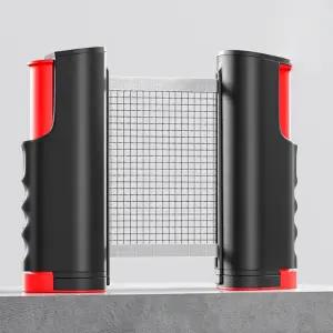 탁구 그물망 원터치 접이식 휴대용 탁구 네트 용품 간편 실내 스포츠 운동