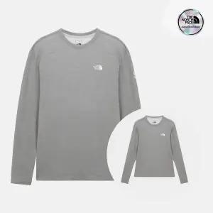 [노스페이스] [노스페이스 공식] NT7TR97B 오틀러 베이스 긴팔 라운드티 GRAY