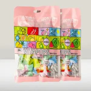 [지브로와] 무설탕 비타민C 12종 과일 믹스 샤오커오라 캔디 (60g X 2팩)