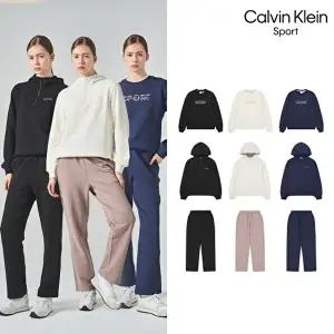 [Calvin Klein]26SS 여성 하프집업 셋업 3종