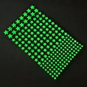3D 입체 야광 별스티커 연그린 별 스티커 야광 별자리