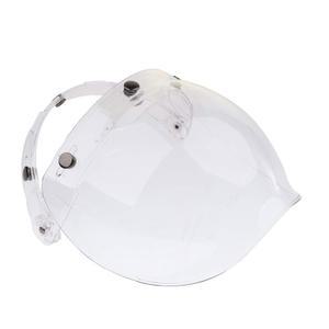 Bonanza Biltwell 오토바이 헬멧 버블 플립업 윈드실드 바이저 3스냅 포함 전 7색 -