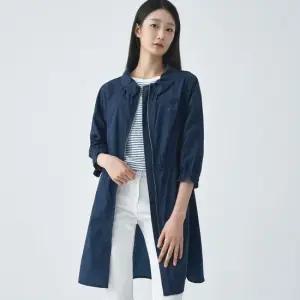 [지센] 여성 스판 셔링스탠카라 롱 코트 LCCAO426_NA