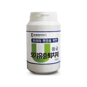 U등급 모기 장구벌레 유충 퇴치제 100g(10gX10개) 투척용 디플루벤주론 살충제