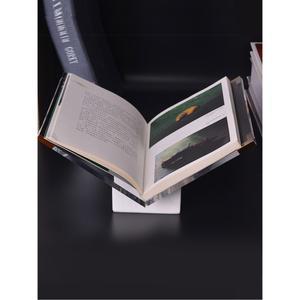 도서 디스플레이 페 진열 잡지 팜플렛 01 투명한 X자형 브로셔 받침대 22632cm