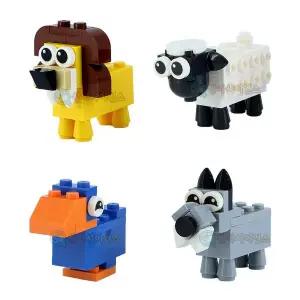 [상아사이언스]조립식 동물 블록(4개 세트)(SAS7185) 블럭 탐구 활동 연필깎이 키트 학습