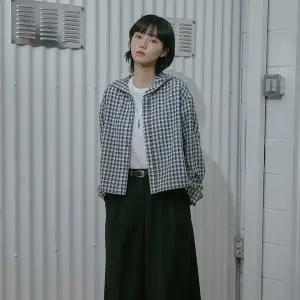 [LAP](센텀시티점)체크 후드 점퍼형 셔츠 AS1WB266