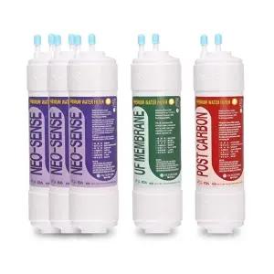 [필터탑스]호환 현성바이탈 JV-200 지바쿠아 복합수소수기 대체필터세트 Jivaqua-200 수소수제조기 1년관