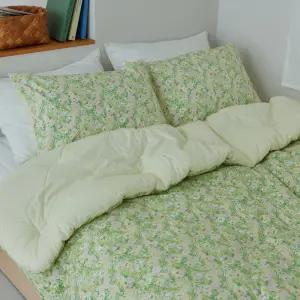 웜슬립 초고밀도 순면 차렵이불 60수 알러지케어 봄 가을 겨울 사계절 이불 세트 SS Q