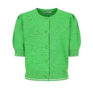 [롯데백화점]제이제이지고트 글리터 라인 퍼프 슬리브 가디건(GP4A1CD321)