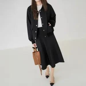 엄마옷 마담4060 [모던베이직]더블자켓스커트세트 -QSET2603001-