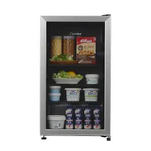 [캐리어] CVDR90SPM1(CVDR94BPM1) 미니 쇼케이스 음료수 주류 냉장고 94L 업소용 가정용 설치포함