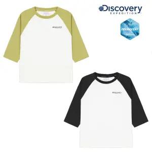 [롯데백화점]디스커버리익스페디션 DKRL12051 키즈 프레시벤트 라글란 7부 긴팔티셔츠