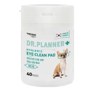 애견 저자극 아이클리닝 패드 40매 1P 눈물자국 티슈