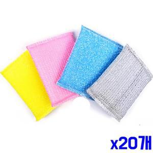 부드러운 주방 설거지 업소용 수세미 X20개 행주겸용 유아 FAWF7D80C