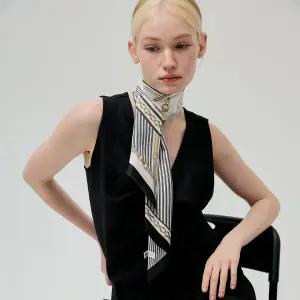 [롯데백화점]닥스 실크 스키니 스카프 SKN004