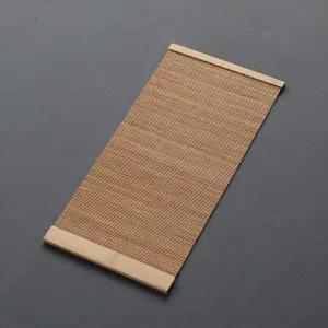 방수 티매트 차테이블러너 수공예 대나무 배수 전통 다도 식탁 선