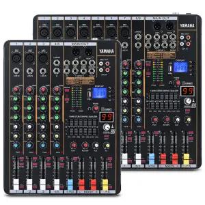 야마하 믹서8채널 리버브 콘솔 채널 음향 믹싱 사운드
