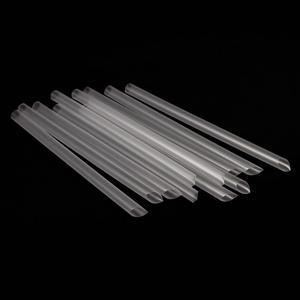 빨대 사선 버블티 12/21 (투명) 3200개 BOX 수입 테이크아웃 스트로우