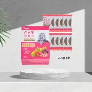 탐사 고양이 사료 치킨 3kg, 300g씩 소분10개