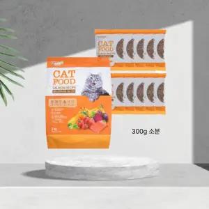 탐사 고양이 사료 연어 3kg, 300g 소분 10개