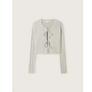 (스타필드 안성 로엠) 리본 긴팔 가디건 RMCKG24R12