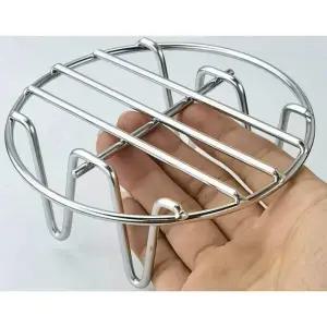 프리미엄 에어프라이어 망 그릴 스테인레스 오븐 받침대 1인 10cmx3cm