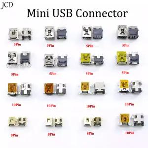 호환 JCD 10개 USB 커넥터 B 타입 USB 2.0 잭 5핀 SMT DIP PCB 보드 싱크 1.7 소켓 여성형 잭 2.0