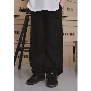 [블루테일](신세계 사우스시티) 블랙 조거 트레이닝 팬츠 AZG7PT01BK