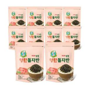 지도표 성경김 명란 돌자반 70g x 10봉