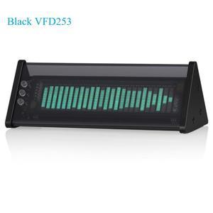 VFD253 시계 음악 스펙트럼 디스플레이 화면 사운드 레벨 미터 오디오 스위처 데스크탑 블루투스 5.0