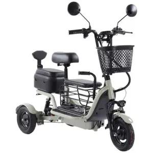 3인 세발 전기자전거 여성 출퇴근 자전거 미니 전동 반려견