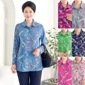 [엄마옷 로즈맘] 고랑체인카라티셔츠